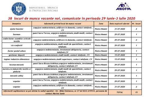 locuri de munca piatra neamt sofer|Locuri de munca Piatra Neamt